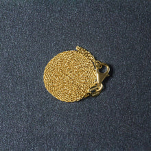 Load image into Gallery viewer, 18k Yellow Gold Round Cable Link Chain (0.97 mm)