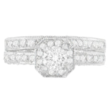 Load image into Gallery viewer, 14K White Gold 1 ct. TDW Round Cut Diamond Ring (G-H, I1-I2)