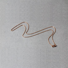 Load image into Gallery viewer, 14k Rose Gold Round Cable Link Chain (1.25 mm)