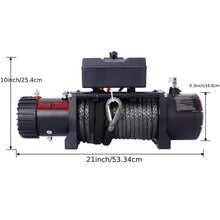 Load image into Gallery viewer, Electric Winch -12V DC Power for Towing Truck Off Road with Wireless Remote