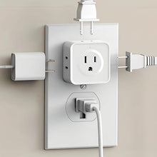 将图片加载到图库查看器,Multi-Function Socket Adapter – Five-Way Wall Extension