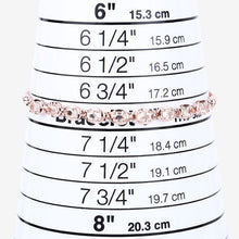 Load image into Gallery viewer, 1.35 Carat Genuine Morganite .925 Sterling Silver Bracelet