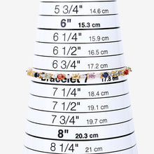 将图片加载到图库查看器,1.83 Carat Genuine Multi Sapphire .925 Sterling Silver Bracelet