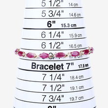 Load image into Gallery viewer, 8.00 Carat Genuine Ruby 10K Yellow Gold Bracelet