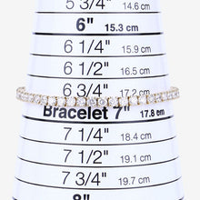 Load image into Gallery viewer, 7.00 Carat Lab Grown Diamond 14K Yellow Gold Bracelet