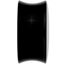 Load image into Gallery viewer, Black Acrylic Man Woman Floral Silhouette Saddle Plug Set 20mm
