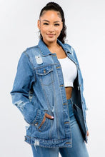将图片加载到图库查看器,Elegance Women Tweed Jackets Fashionable Office Ladies Blue Long Female Autumn Vintage Girls Outdoor Jackets