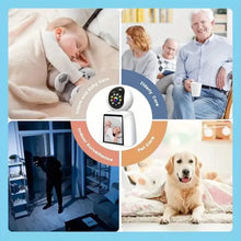 将图片加载到图库查看器,2-Pack: 2K Indoor Security Camera | 2-Way Audio & Video Call + Night Vision