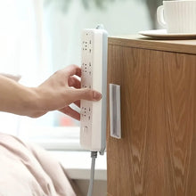 将图片加载到图库查看器,2-Pack Removable Wall Decals – Space-Saving Organizer for Surge Protectors