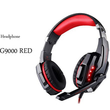 Load image into Gallery viewer, NEW STEVVEX Modern G2000 G9000 Gaming Headsets Big Headphones with Light Mic Stereo Earphones Deep Bass for PC Computer, Laptop and Gaming