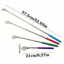 Load image into Gallery viewer, Retractable Back Itching Device ā Stainless Steel Claw Massager for Relaxing the Back