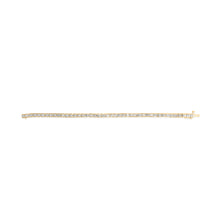 将图片加载到图库查看器,10K Yellow Gold 4.00 Cttw Channel Set Round Diamond Tennis 7" Bracelet (J-K Color, I1-I2 Clarity)