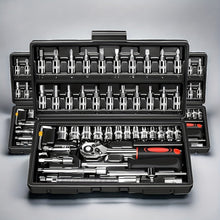 Load image into Gallery viewer, 46pc Ratchet & Wrench Tool Set