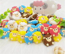 Load image into Gallery viewer, 5pcs Animals Cartoon Silicone Teething Sheep For Children Newborn Baby Teether For Teeth