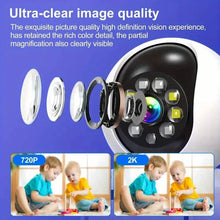 将图片加载到图库查看器,2-Pack: 2K Indoor Security Camera | 2-Way Audio & Video Call + Night Vision