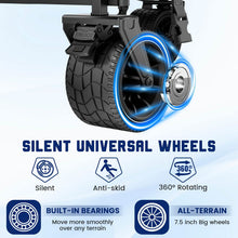 将图片加载到图库查看器,2-in-1 Folding Wagon Cart Chair 650LBS Capacity
