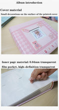 Load image into Gallery viewer, Baby Growth Commemorative Album Kindergarten Graduation Gift Postcard Storage Birthday 6-inch Photo Album 200 Sheets Home Decor House Decoration DIY Memorable Gifts For Loved Ones