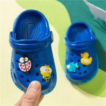 Load image into Gallery viewer, Baby Hole Shoes Summer New Children Nice Non-Slip Soft Floor Boys Girls Beach Sandals Clogs for Boys and Girls Non-Slip Breathable Kids Clogs Garden High Elasticity Kids Sandals Indoor Outdoor Waterproof Beach Sandals