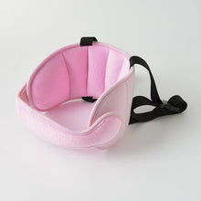 Load image into Gallery viewer, Baby Kids Adjustable Safety Car Seat pillow Head Support Fixed Soft Sleeping Pillows Neck Protection Headrest Sleep Positioners Child Head Support for Car Seats Safe Comfortable Head & Neck Pillow Support Solution for Front Facing Car Seats