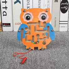 将图片加载到图库查看器,Baby Wooden Toy for Children Magnetic Maze Balance Board Wood game , Maze Puzzle baby Toys 0-12Months