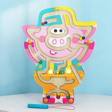 将图片加载到图库查看器,Baby Wooden Toy for Children Magnetic Maze Balance Board Wood game , Maze Puzzle baby Toys 0-12Months