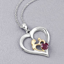 Load image into Gallery viewer, 0.50 Carat Genuine Ruby .925 Sterling Silver Pendant