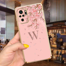 将图片加载到图库查看器,Back Shockproof Armor A-Z Letter Case For Xiaomi Redmi Note 10 Case Redmi Note 11S New 26 Letters Soft Slim Plating Phone Case For Xiaomi Redmi Note 10 Pro Max Bumper