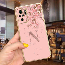 将图片加载到图库查看器,Back Shockproof Armor A-Z Letter Case For Xiaomi Redmi Note 10 Case Redmi Note 11S New 26 Letters Soft Slim Plating Phone Case For Xiaomi Redmi Note 10 Pro Max Bumper