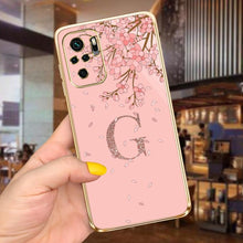 将图片加载到图库查看器,Back Shockproof Armor A-Z Letter Case For Xiaomi Redmi Note 10 Case Redmi Note 11S New 26 Letters Soft Slim Plating Phone Case For Xiaomi Redmi Note 10 Pro Max Bumper