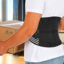 Load image into Gallery viewer, Back Support Brace Breathable Mesh Lumbar Support Belt