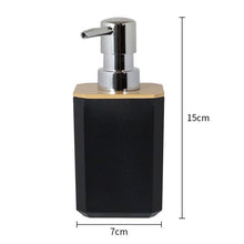 将图片加载到图库查看器,Bamboo Bathroom Accessories Set Plastic Bathroom Kit Soap Dispenser Toothbrush Cup Soap Dish Toilet Brush Holder Trash Can Bathroom Accessories Toothbrush Holder Toothbrush Cup Soap Dispenser Soap Dish Toilet Brush Holder Trash Can For Home Apartment