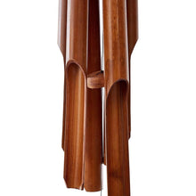 Load image into Gallery viewer, Bamboo Wind Chime Handmade Indoor Outdoor Wall Hanging Wind Chimes Decorations Garden Hanging Decorations Remembrance Condolence Sympathy Gift Wind Chime