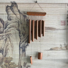 将图片加载到图库查看器,Bamboo Wind Chimes Pendant Balcony Outdoor Yard Garden Home Handmade Craft Wind Chimes With Rotating Hook Outdoor Decor Wind Chimes for Garden Patio Yard Home Antique Tubes Bell Handmade Wind Chime Wall Hanging Crafts Gift