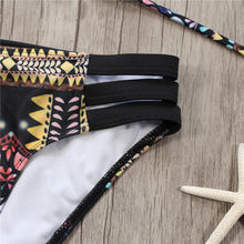 将图片加载到图库查看器,Bandage Bikini String Strappy Swim Wear Bathing Suit Swimsuit Beachwear Swimwear Women Bikini Women's Halter Bandage Bikini Strappy Bottom Two Piece Swimsuits