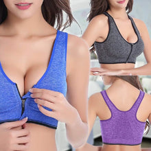 将图片加载到图库查看器,3-Pack : Incredible Endurance Front-Zip Sports Bra