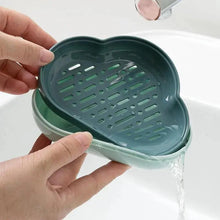 将图片加载到图库查看器,Bathroom Soap Dish Box Cute Cartoon Clouds Soap Holder Home Shower Travel Container Soap Tray Drainer Box Bathroom Accessories Soap Dish with Drain Soap Holder Soap Saver Easy Cleaning Dry Stop Soap