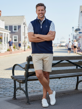将图片加载到图库查看器,Bayside Quarter Zip Vest