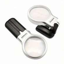 Load image into Gallery viewer, Foldable HD Multi-Power Magnifying Glass (Handheld & Desktop)