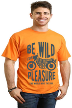 Load image into Gallery viewer, Be Wild Men's Bamboo Viscose/Organic Cotton Short Sleeve Graphic T-Shirt