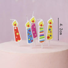 Load image into Gallery viewer, Bear Candle Birthday Cake Props Topper Card Cute Fantasy Cup Dessert Smiley Love Bear Table Dress Up Cake Props Party Cake Decor Supplies Toppers Birthday Cupcake Topper Various Cake Decorations for Birthday Party Photo Prop