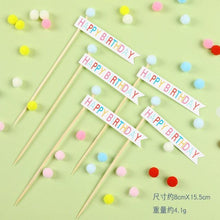Load image into Gallery viewer, Bear Candle Birthday Cake Props Topper Card Cute Fantasy Cup Dessert Smiley Love Bear Table Dress Up Cake Props Party Cake Decor Supplies Toppers Birthday Cupcake Topper Various Cake Decorations for Birthday Party Photo Prop