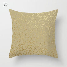 Load image into Gallery viewer, Beautiful Gold Print Pillow Cover Home Cotton Modern Decorative Pillowcase Gold Cushion Cases Decorative Cushions For Sofa Seat Covers Pillow Case