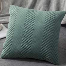 将图片加载到图库查看器,Beautiful Quilted Pillowcase Throw Pillow Covers Home Decor Velvet Square Throw Pillow Covers Decoration Pillow Cushion Sofa Living Room Simple Decorative Cushion Cover 45x45CM
