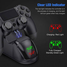 将图片加载到图库查看器,BEBONCOOL Controller USB Charging Station Dock for PS4