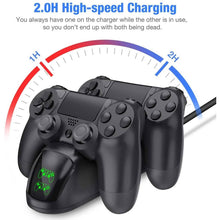将图片加载到图库查看器,BEBONCOOL Controller USB Charging Station Dock for PS4