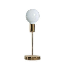 Load image into Gallery viewer, Bedroom Bedside Lamp Golden Modern Simple Model Room Décor Table Lamps College Dorm Study LED Desk Lamp E27 Table Light Fixtures Cute Study Lamps for Bedroom Décor