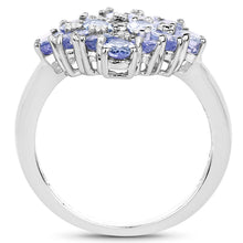 Load image into Gallery viewer, 2.72 Carat Genuine Tanzanite .925 Sterling Silver Ring