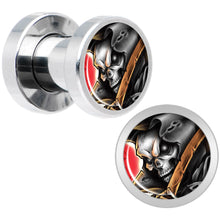 Load image into Gallery viewer, Wake the Dead Grim Reaper Halloween Plug Set 5mm to 16mm