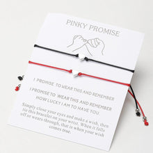 将图片加载到图库查看器,Best Friends Heart Couple Bracelets Mother Daughters Women Fashion Jewelry Christmas Friendship Bracelets Adjustable Handmade Braided Red Black Rope Cord Thread Bracelet Gift