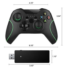 Load image into Gallery viewer, Best Quality Black 2.4G Wireless Joystick Gamepad Controller Compatible With Pc Smartphones Tablets Laptops Monitors